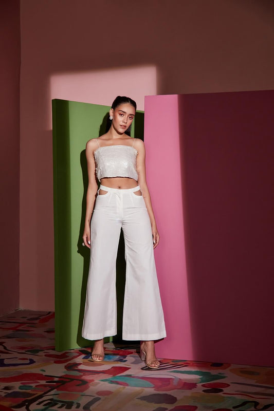 CUT OUT WAIST PANT – SM46