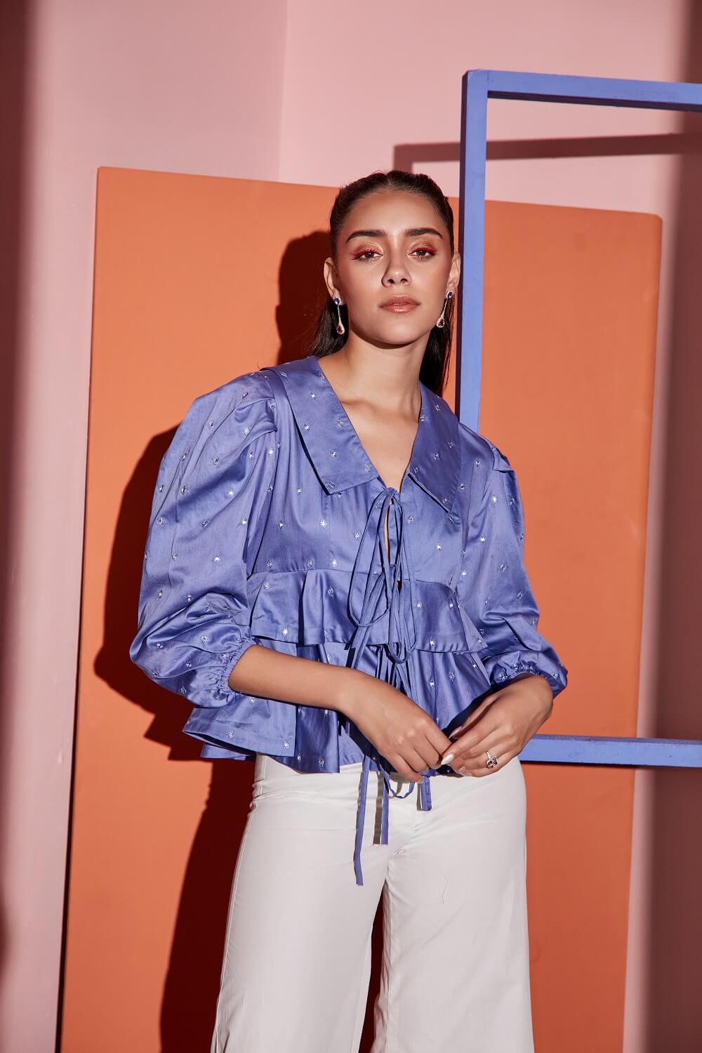 PEPLUM TOP – SM06-B