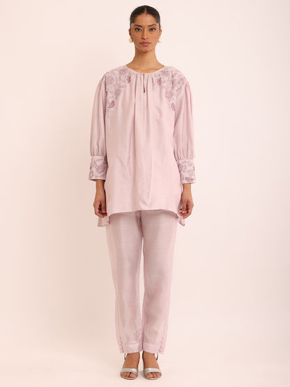 PINK M TOP & PINK M PANTS