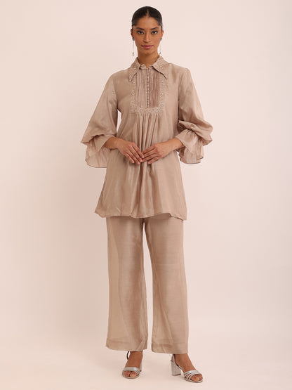 DP IVORY TOP & DP IVORY PANTS