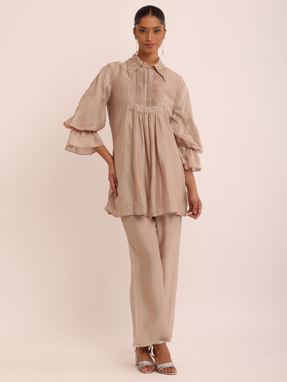 DP IVORY TOP & DP IVORY PANTS