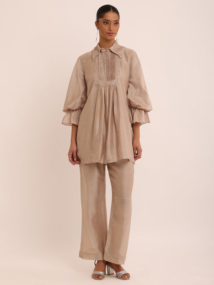 DP IVORY TOP & DP IVORY PANTS