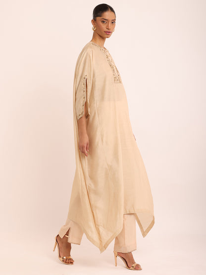 IVORY KAFTAN DRESS