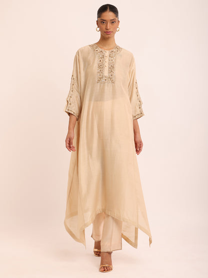 IVORY KAFTAN DRESS