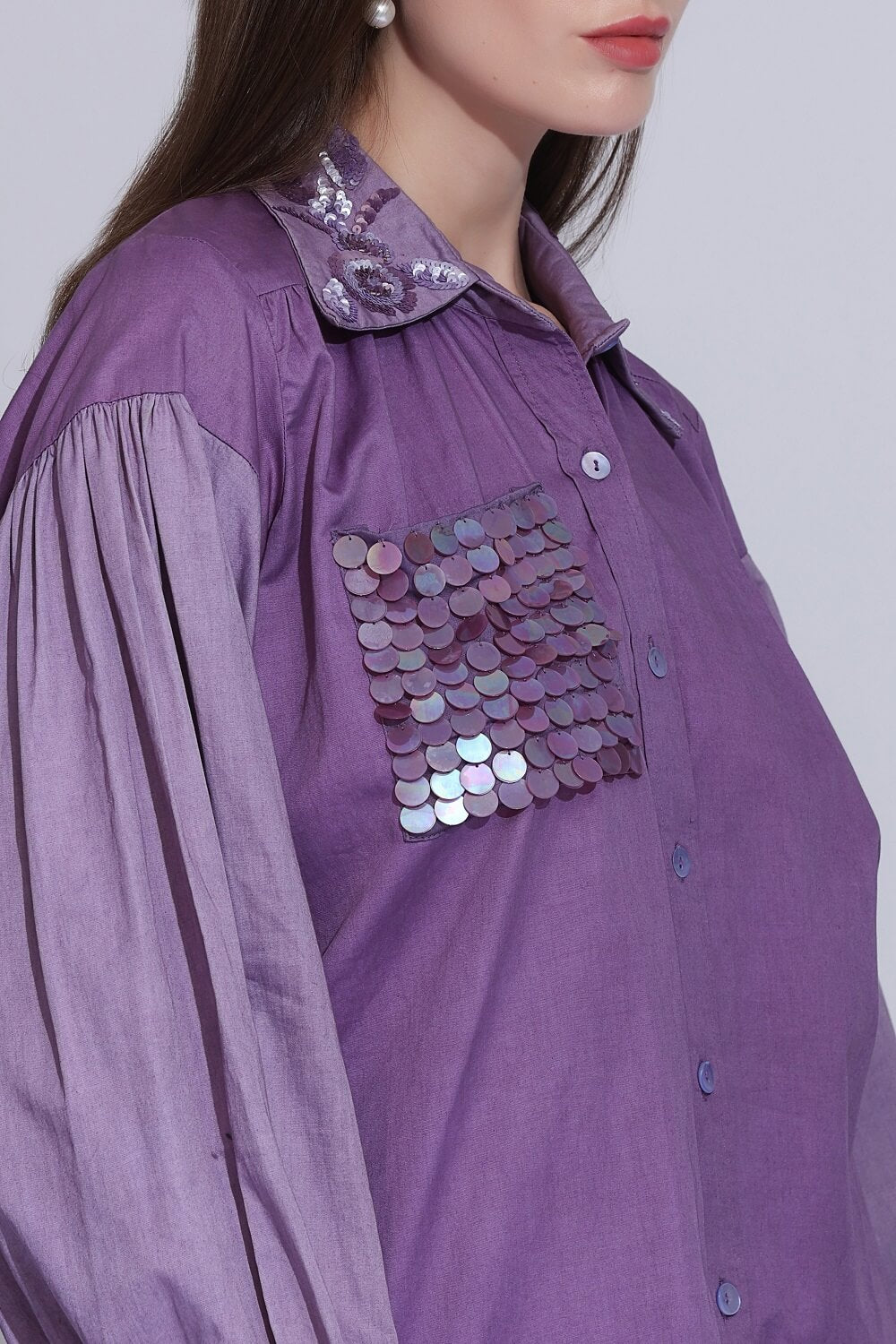 COLLAR EMBROIDERED SHIRT – SM-65