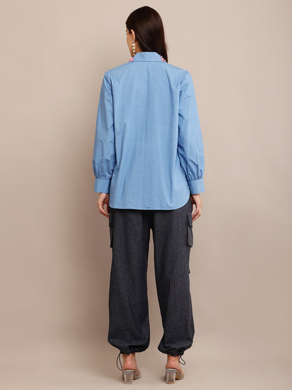 TULUM BLUE TOP & PANT