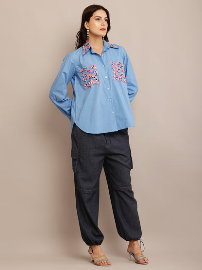 TULUM BLUE TOP & PANT