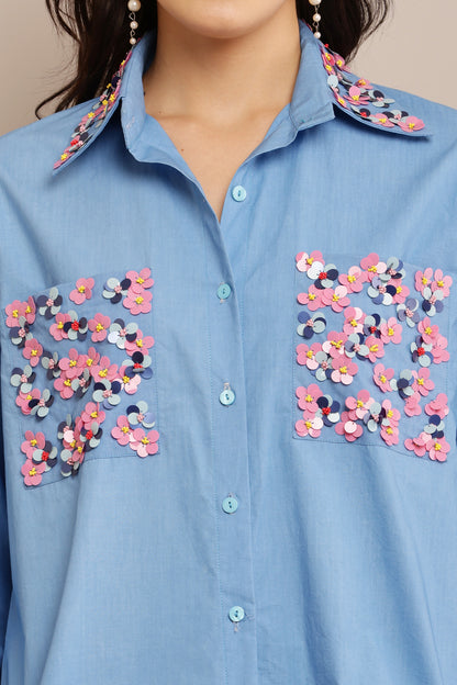 TULUM BLUE TOP & PANT