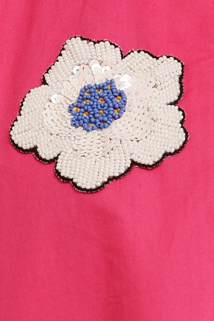 PINK FLORAL TOP & PANT