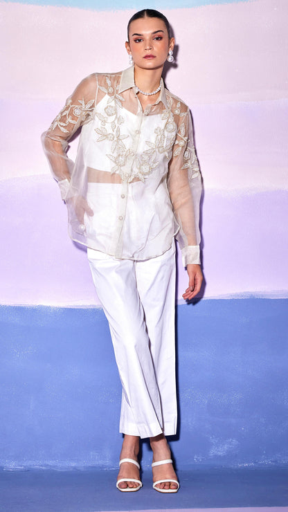 DAISY WHITE SHIRT & PANTS – AW59