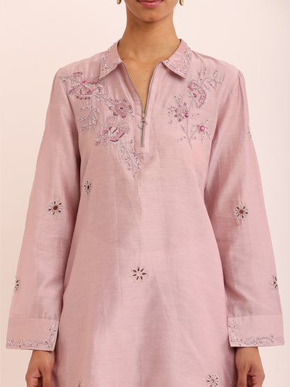 F ZIP KURTA &  F PANTS