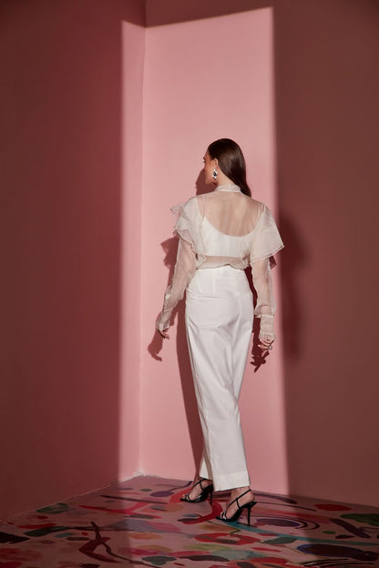 RUFFLED BLOUSE – SM09-W