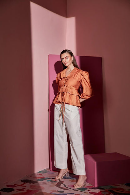 PEPLUM TOP – SM06-O