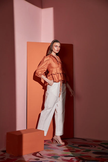 PEPLUM TOP – SM06-O