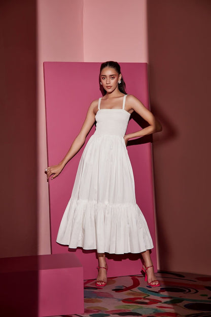 WHITE SUNNY DRESS – SM34