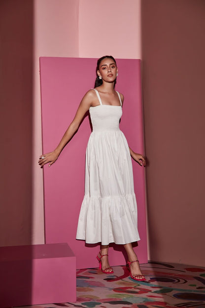 WHITE SUNNY DRESS – SM34