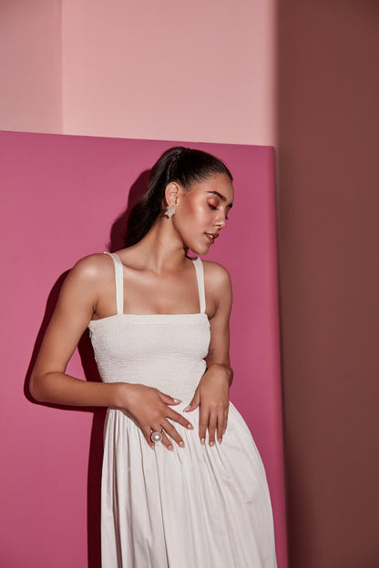 WHITE SUNNY DRESS – SM34