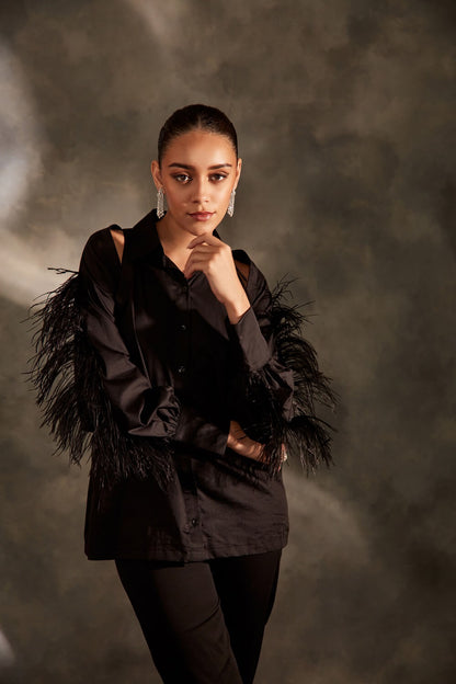 FEATHER SHIRT – SM05