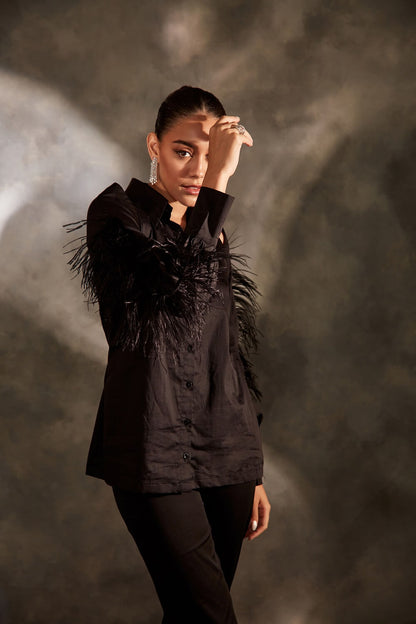 FEATHER SHIRT – SM05