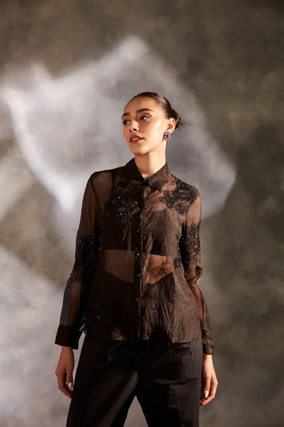 ORGANZA SHIRT – SM08-B