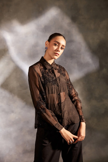ORGANZA SHIRT – SM08-B