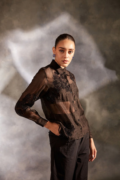 ORGANZA SHIRT – SM08-B