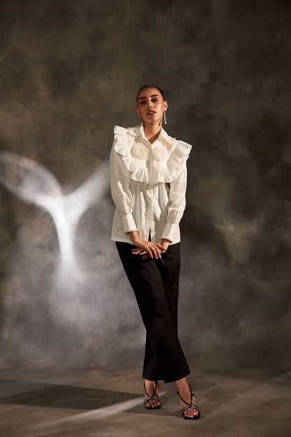 RUFFLED SHIRT – SM03