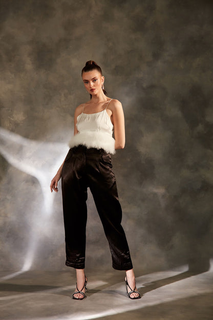 FEATHER CROP TOP – SM20
