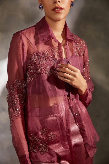 ORGANZA SHIRT – SM08-D