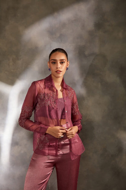 ORGANZA SHIRT – SM08-D