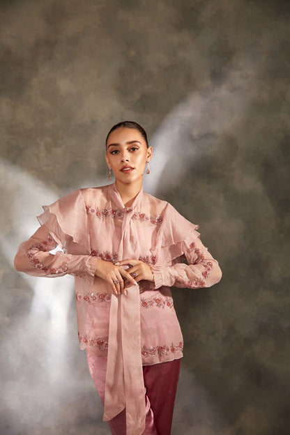 RUFFLE BLOUSE – SM09-L