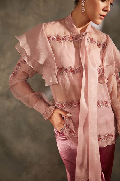 RUFFLE BLOUSE – SM09-L