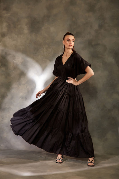 FLAT COLLAR DRESS – SM37-B