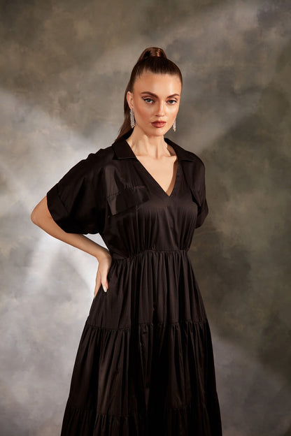 FLAT COLLAR DRESS – SM37-B