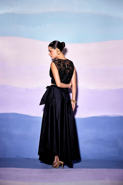 FLORAL – B CROP TOP & SKIRT – AW11